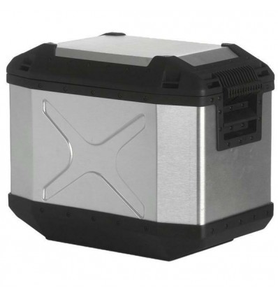 Set completo telai laterali e valige argento Hepco & Becker Cutout per Ducati Desert X Set completo telai laterali e valige argento Hepco & Becker Cutout per Ducati Desert X