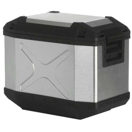 Set completo telai laterali e valige argento Hepco & Becker Cutout per Ducati Desert X Set completo telai laterali e valige argento Hepco & Becker Cutout per Ducati Desert X