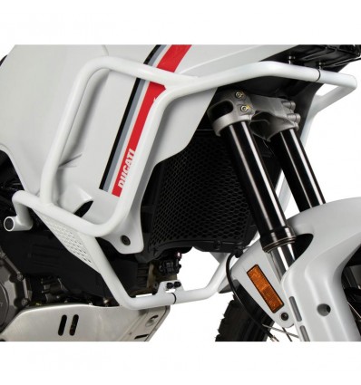 Paraserbatoio Hepco & Becker Rally bianco per Ducati Desert X