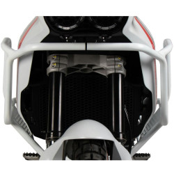 Paraserbatoio Hepco & Becker Rally bianco per Ducati Desert X Paraserbatoio Hepco & Becker Rally bianco per Ducati Desert X