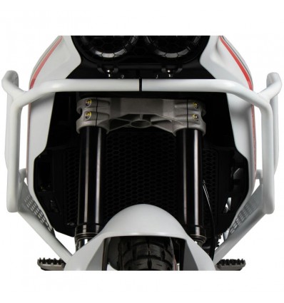 Paraserbatoio Hepco & Becker Rally bianco per Ducati Desert X Paraserbatoio Hepco & Becker Rally bianco per Ducati Desert X