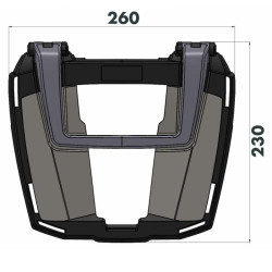 Portapacchi Hepco & Becker Easy Rack per Ducati Desert X Portapacchi Hepco & Becker Easy Rack per Ducati Desert X