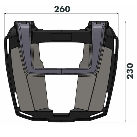 Portapacchi Hepco & Becker Easy Rack per Ducati Desert X Portapacchi Hepco & Becker Easy Rack per Ducati Desert X