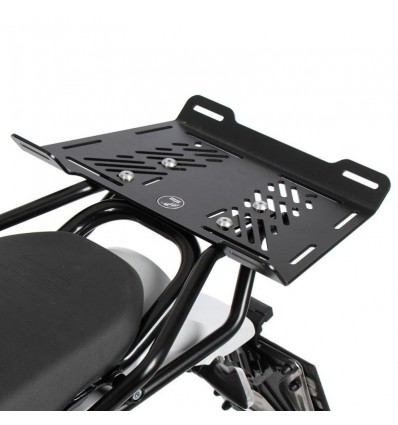 Estensione in alluminio Hepco & Becker per portapacchi su Ducati Desert X Estensione in alluminio Hepco & Becker per portapacchi su Ducati Desert X
