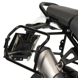 Set completo telai laterali e valige argento Hepco & Becker Cutout per Ducati Desert X Set completo telai laterali e valige argento Hepco & Becker Cutout per Ducati Desert X