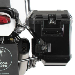 Set completo telai laterali e valige Hepco & Becker Cutout per Ducati Desert X Set completo telai laterali e valige Hepco & Becker Cutout per Ducati Desert X