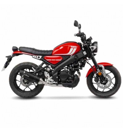 Scarico completo Leovince LV ONE Evo Black per Yamaha YZF R125, XSR 125 e MT125 dal 2021 Scarico completo Leovince LV ONE Evo Black per Yamaha YZF R125, XSR 125 e MT125 dal 2021