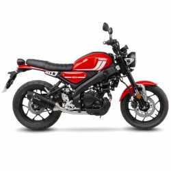 Scarico completo Leovince LV ONE Evo Black Kat per Yamaha YZF R125, XSR 125 e MT125 dal 2021 Scarico completo Leovince LV ONE Evo Black Kat per Yamaha YZF R125, XSR 125 e MT125 dal 2021