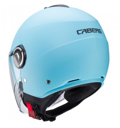 Casco Caberg Riviera V4-X monocolore azzurro opaco Casco Caberg Riviera V4-X monocolore azzurro opaco