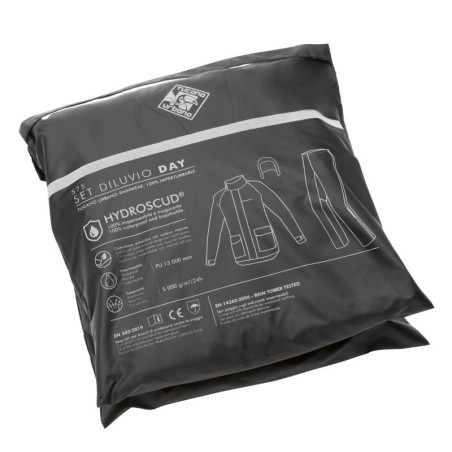 Completo antipioggia Tucano Urbano Set Diluvio Day nero Completo antipioggia Tucano Urbano Set Diluvio Day nero