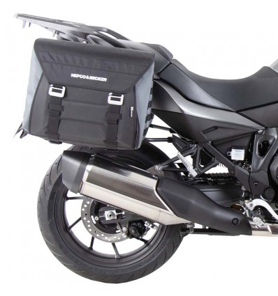 Telai laterali neri Hepco & Becker per Honda NT 1100 Telai laterali neri Hepco & Becker per Honda NT 1100