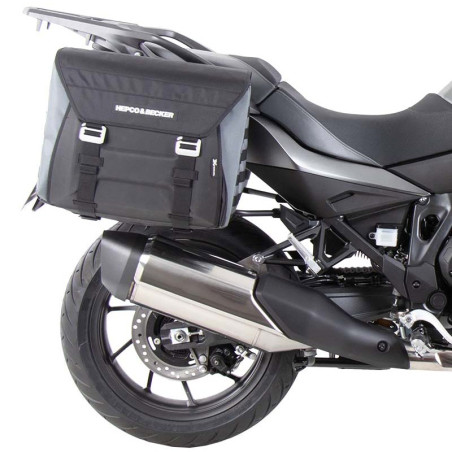 Telai laterali neri Hepco & Becker per Honda NT 1100 Telai laterali neri Hepco & Becker per Honda NT 1100