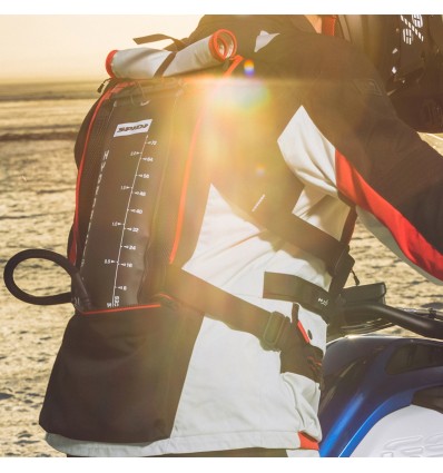 Giacca da moto Spidi Allroad H2Out tre strati nera, grigia e rossa