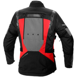 Giacca da moto Spidi 4 Season Evo H2Out nera, grigia e rossa Giacca da moto Spidi 4 Season Evo H2Out nera, grigia e rossa