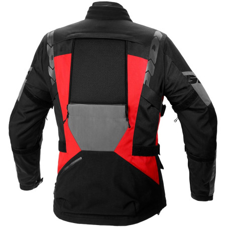 Giacca da moto Spidi 4 Season Evo H2Out nera, grigia e rossa Giacca da moto Spidi 4 Season Evo H2Out nera, grigia e rossa