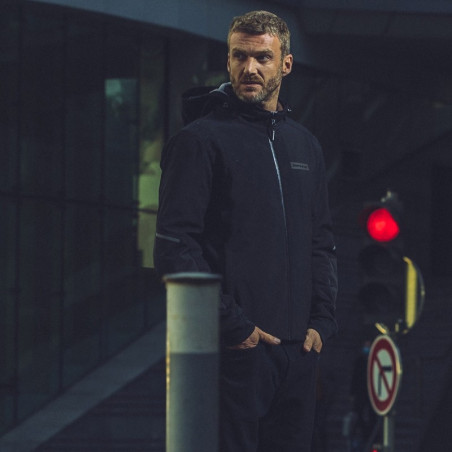 Giacca da moto Spidi Hoodie Armor H2Out nera Giacca da moto Spidi Hoodie Armor H2Out nera