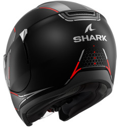 Casco Shark Helmets Citycruiser Krestone nero e rosso