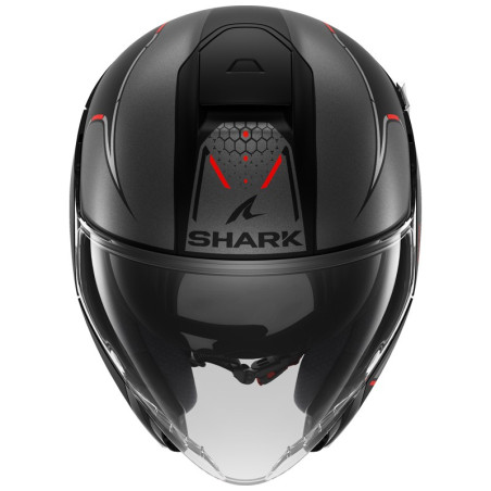 Casco Shark Helmets Citycruiser Krestone nero e rosso
