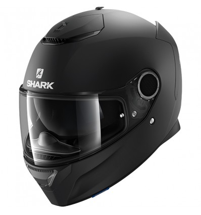 Casco Shark Spartan 1.2 monocolore nero opaco