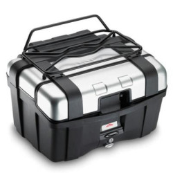 Portapacchino metallico Givi E120B nero per valigie Tre