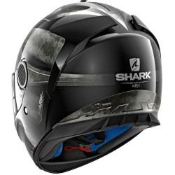 Casco Shark Spartan Hoplite nero e argento Casco Shark Spartan Hoplite nero e argento
