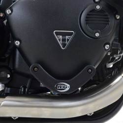 Slider R&G protezione motore per Triumph Thruxton 1200/R, Street Twin... Slider R&G protezione motore per Triumph Thruxton 1200/R, Street Twin...