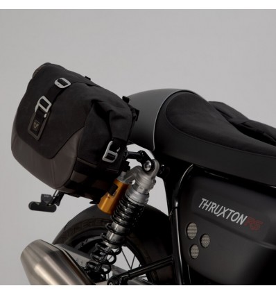 Telaio laterale SW-Motech per borse SLC su Triumph Thruxton 1200 RS Telaio laterale SW-Motech per borse SLC su Triumph Thruxton 1200 RS