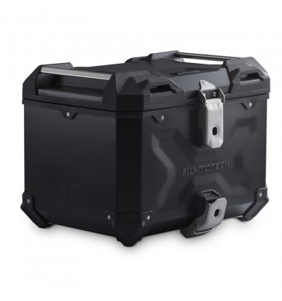 Kit baule SW-Motech Trax Adv alluminio nero per Triumph Tiger Sport 660 Kit baule SW-Motech Trax Adv alluminio nero per Triumph Tiger Sport 660