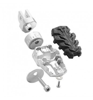Pedane regolabili passeggero SW-Motech EVO per Triumph Tiger Sport 660 Pedane regolabili passeggero SW-Motech EVO per Triumph Tiger Sport 660