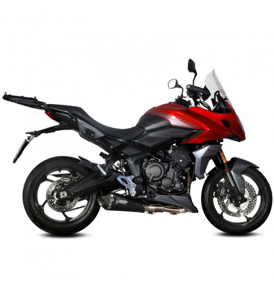Scarico completo Mivv Delta Race Inox Black per Triumph Tiger Sport 660