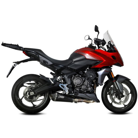 Scarico completo Mivv Delta Race Inox Black per Triumph Tiger Sport 660