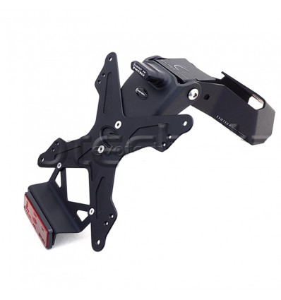 Portatarga regolabile Evotech per Triumph Tiger Sport 660 Portatarga regolabile Evotech per Triumph Tiger Sport 660