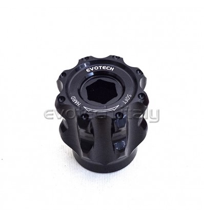 Manopola regolazione precarico Evotech per Triumph Tiger Sport 660 Manopola regolazione precarico Evotech per Triumph Tiger Sport 660