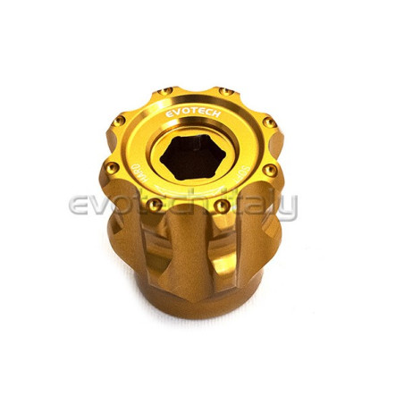Manopola regolazione precarico Evotech per Triumph Tiger Sport 660 Manopola regolazione precarico Evotech per Triumph Tiger Sport 660
