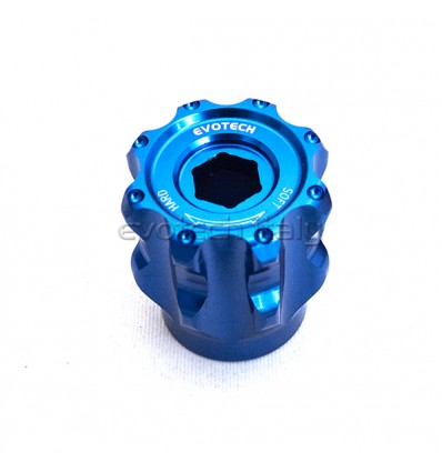 Manopola regolazione precarico Evotech per Triumph Tiger Sport 660 Manopola regolazione precarico Evotech per Triumph Tiger Sport 660