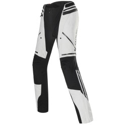 Pantaloni donna tecnici da moto Clover Laminator 2 WP Lady grigi e neri