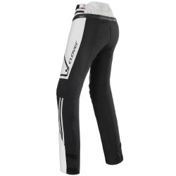 Pantaloni donna tecnici da moto Clover Laminator 2 WP Lady grigi e neri Pantaloni donna tecnici da moto Clover Laminator 2 WP Lady grigi e neri