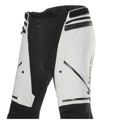 Pantaloni tecnici da moto Clover Laminator 2 WP grigi e neri Pantaloni tecnici da moto Clover Laminator 2 WP grigi e neri