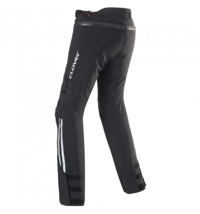 Pantaloni tecnici da moto Clover Laminator 2 WP neri Pantaloni tecnici da moto Clover Laminator 2 WP neri