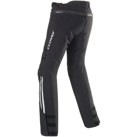 Pantaloni tecnici da moto Clover Laminator 2 WP neri Pantaloni tecnici da moto Clover Laminator 2 WP neri