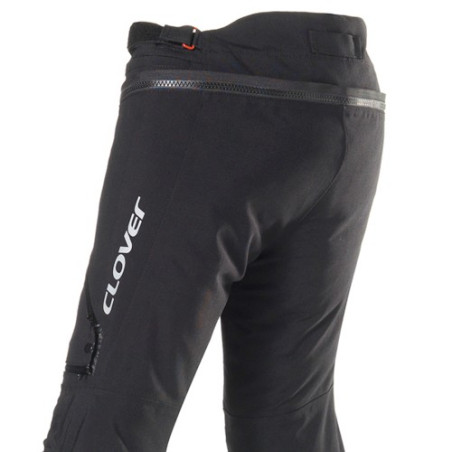Pantaloni tecnici da moto Clover Laminator 2 WP neri Pantaloni tecnici da moto Clover Laminator 2 WP neri