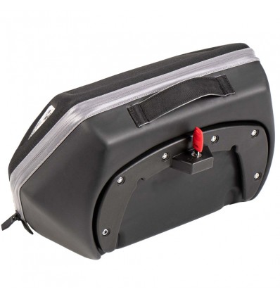 Valigie laterali Hepco & Becker Royster Speed 15 litri attacco C-Bow nere e grigie Valigie laterali Hepco & Becker Royster Speed 15 litri attacco C-Bow nere e grigie