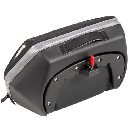 Valigie laterali Hepco & Becker Royster Speed 15 litri attacco C-Bow nere e grigie Valigie laterali Hepco & Becker Royster Speed 15 litri attacco C-Bow nere e grigie