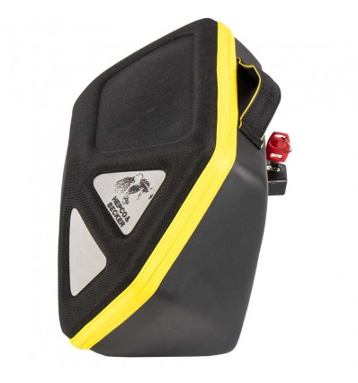 Valigie laterali Hepco & Becker Royster Speed 15 litri attacco C-Bow nere e gialle Valigie laterali Hepco & Becker Royster Speed 15 litri attacco C-Bow nere e gialle