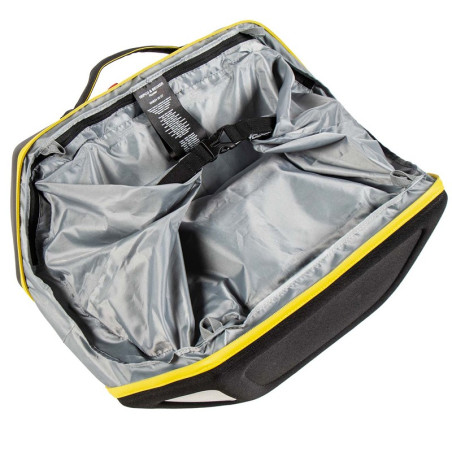Valigie laterali Hepco & Becker Royster Speed 15 litri attacco C-Bow nere e gialle Valigie laterali Hepco & Becker Royster Speed 15 litri attacco C-Bow nere e gialle
