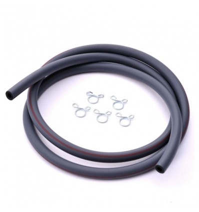 Tubo carburante Daytona a doppio strato 4-8mm con clips Tubo carburante Daytona a doppio strato 4-8mm con clips