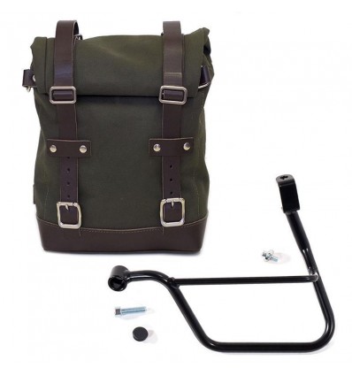 Kit borsa laterale sx Unit Garage in canvas per Triumph Bonneville T120 Kit borsa laterale sx Unit Garage in canvas per Triumph Bonneville T120