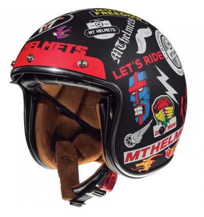 Casco MT-Helmets Le Mans 2 Anarchny A1 nero opaco Casco MT-Helmets Le Mans 2 Anarchny A1 nero opaco