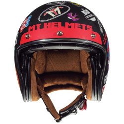 Casco MT-Helmets Le Mans 2 Anarchny A1 nero opaco Casco MT-Helmets Le Mans 2 Anarchny A1 nero opaco