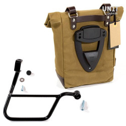 Kit borsa laterale dx Unit Garage in canvas per Triumph Bonneville T120 Kit borsa laterale dx Unit Garage in canvas per Triumph Bonneville T120